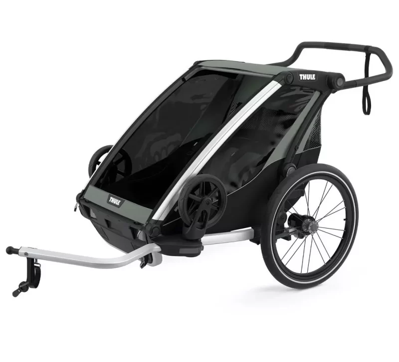 Rental bike trailer for kids by THULE